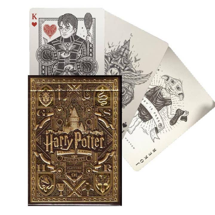 Naipes Theory11 Harry Potter Hufflepuff Yellow