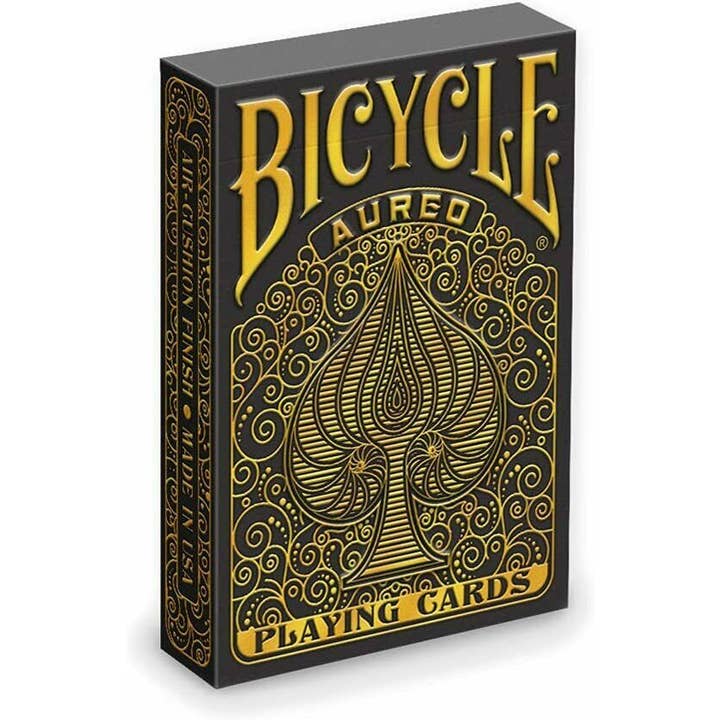 Naipes Bicycle Aureo Black