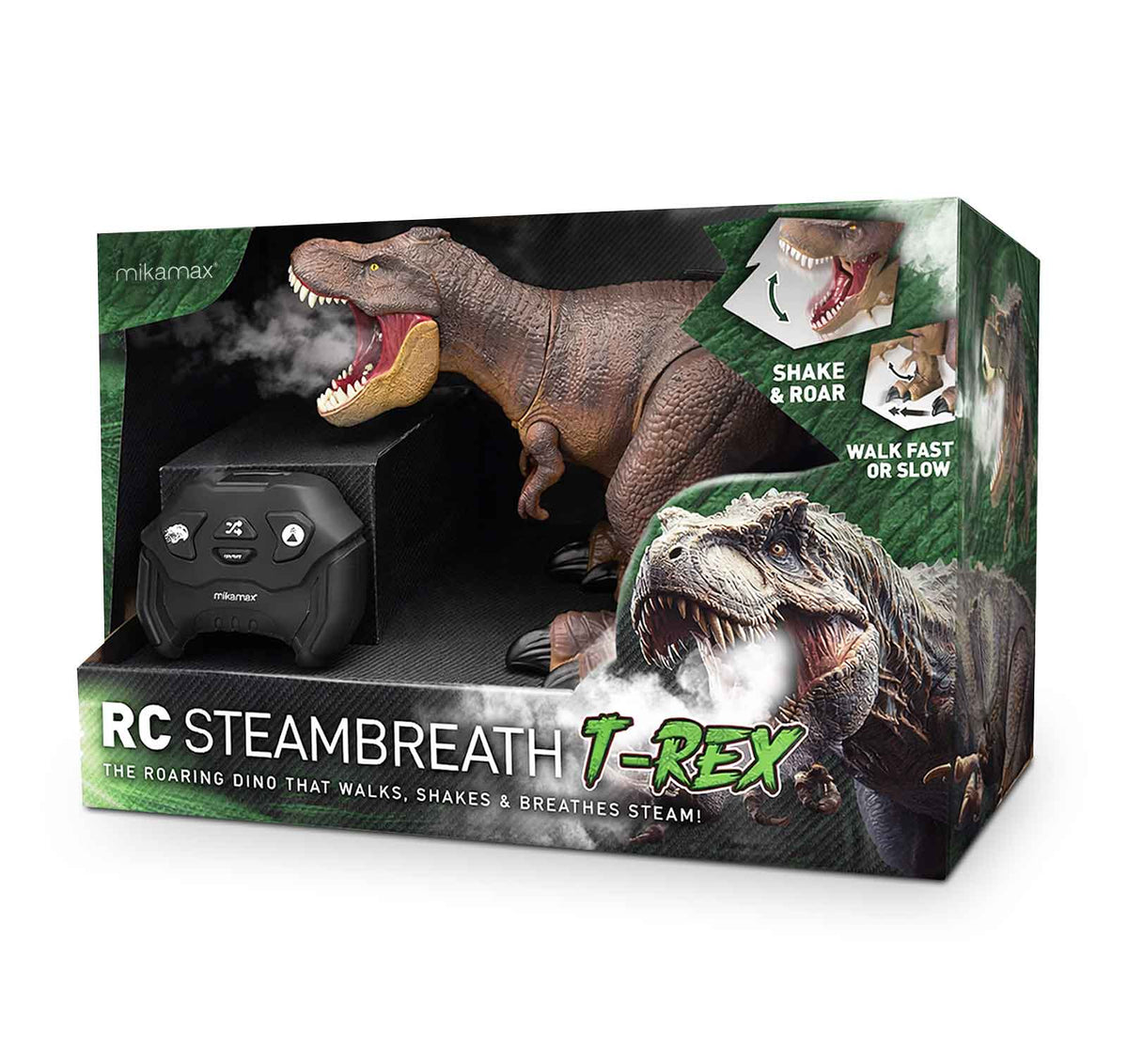 T-Rex radiocontrol con vapor y sonido