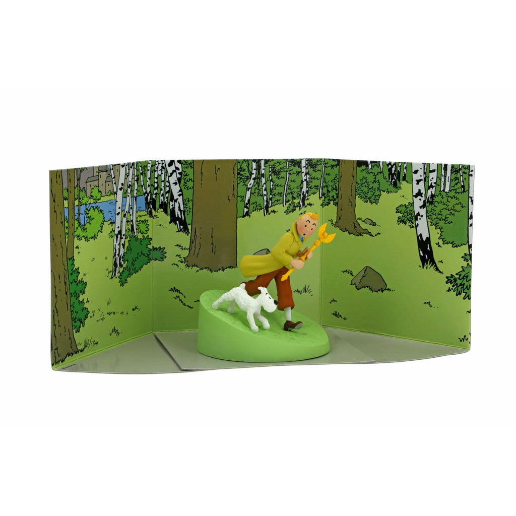 TINTIN: SCEPTRE - coffret figurine plastique 8 cm