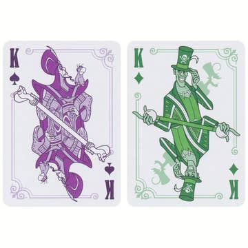 Naipes Bicycle Disney Villains Purpura