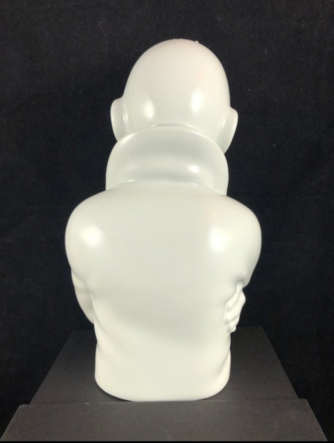 Statuette Tintin pense (24cm) Version Brillante - Porcelana