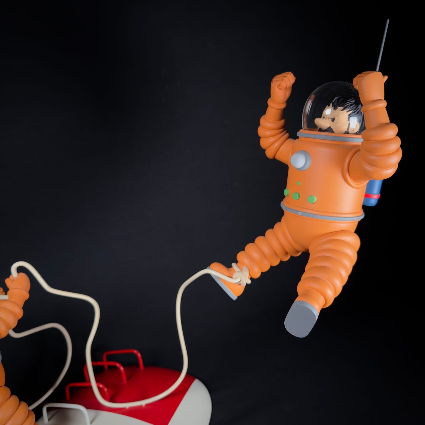 TINTIN ET HADDOCK COSMONAUTES SUR LA FUSÉE