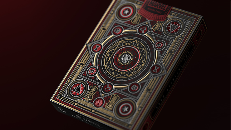 Baraja de cartas Avengers Edición roja The Infinity Saga Theory11