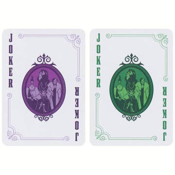 Naipes Bicycle Disney Villains Purpura