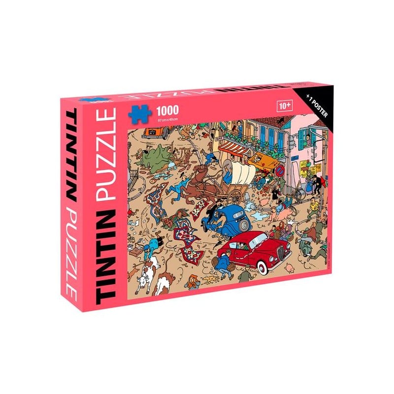 PUZZLE "ACCIDENTE EN LA PLAZA" 1000 PIEZAS