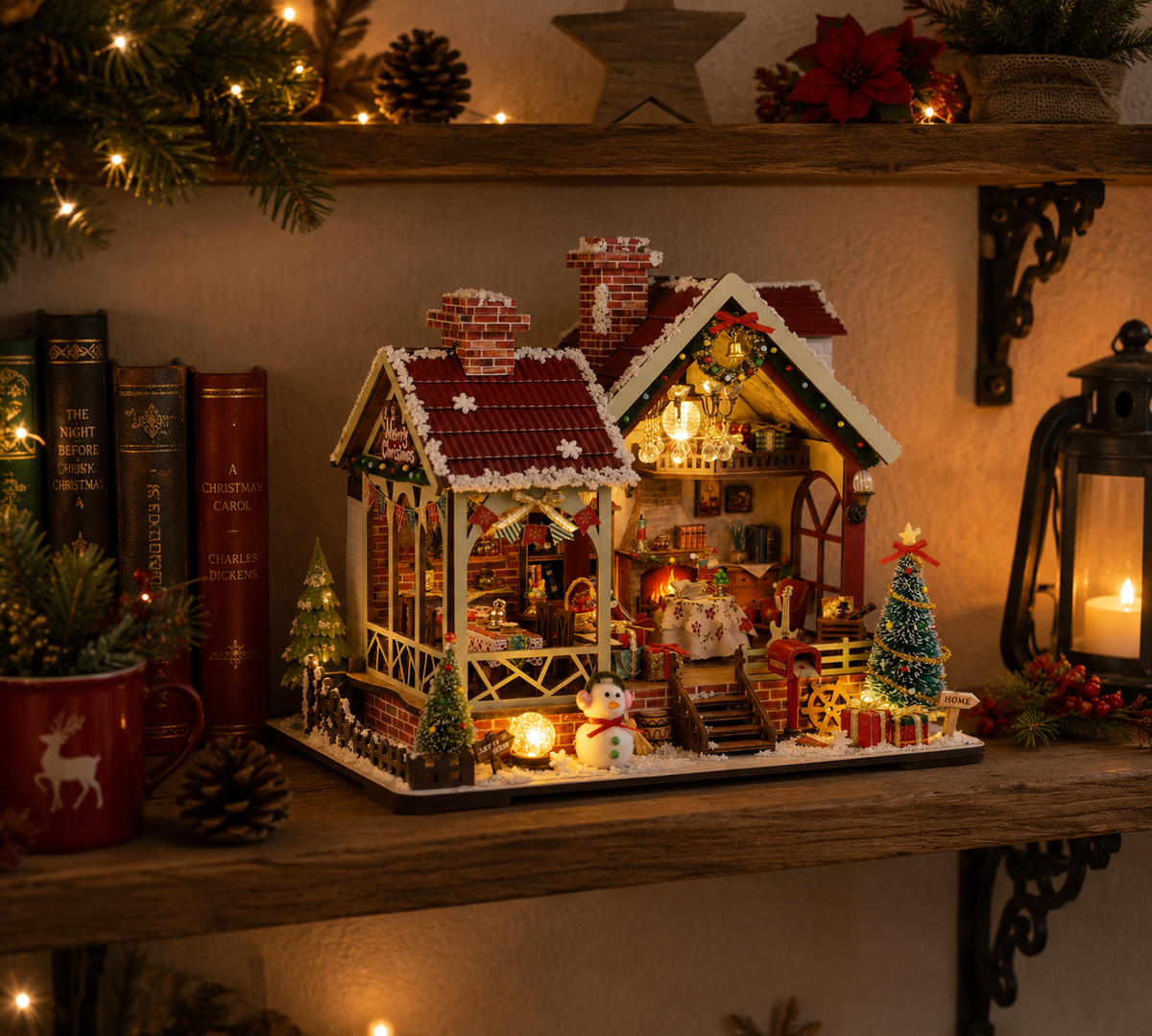 Maqueta Casa de Navidad