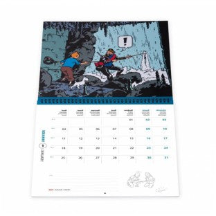 Calendario Tintín 2027 de pared