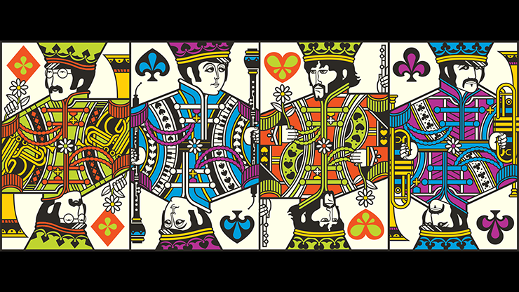 Baraja de Cartas The Beatles Theory 11 (Naranja)