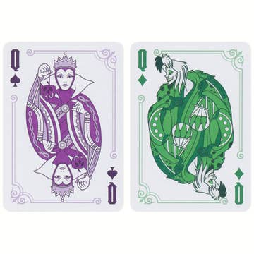 Naipes Bicycle Disney Villains Purpura