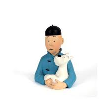 Tintin Petit buste Regout – Le Lotus Bleu – Pixi – (1993)