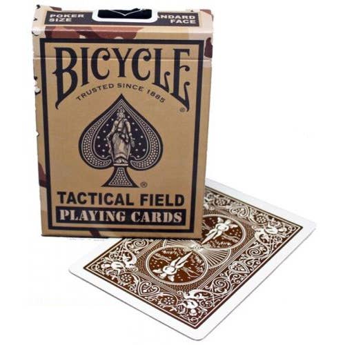 Naipes Bicycle Tactical Field Brown