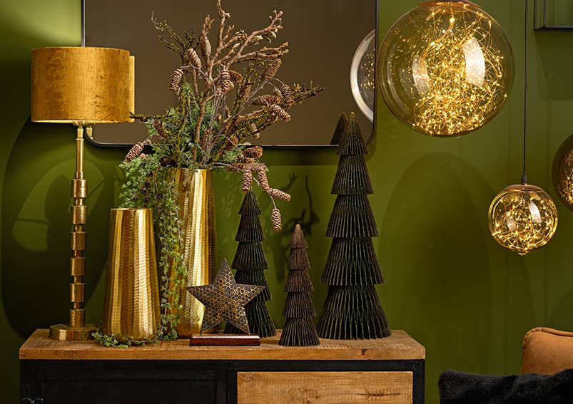 Bola de luz Smokey 37cm/300led Clásico Cálido 5m Cable de alimentación - Ip44 Transfo Encendido/ 8/16s Temporizador / Apagado / Regulador