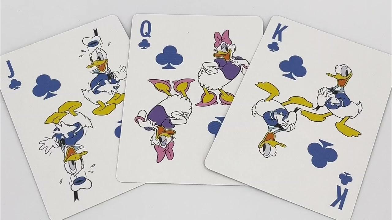 Naipes Pato Donald Bicycle