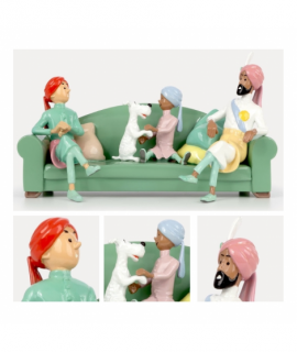 PLOMO TINTÍN "ESCENA DEL DIVÁN"