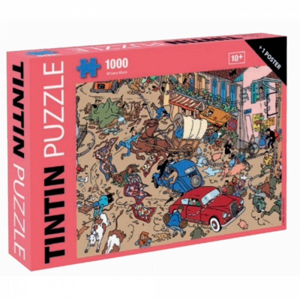 PUZZLE "ACCIDENTE EN LA PLAZA" 1000 PIEZAS