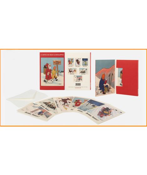 set-6-postales-navidad-tintin-y-papa-noel-sobres (1)