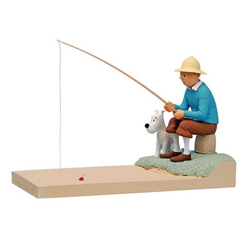 Tintin et Milou "A la pêche"