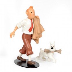 Tintin globe trotter 20 cm