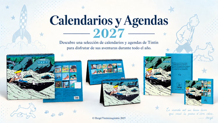 Calendarios y Agendas Tintín 2027
