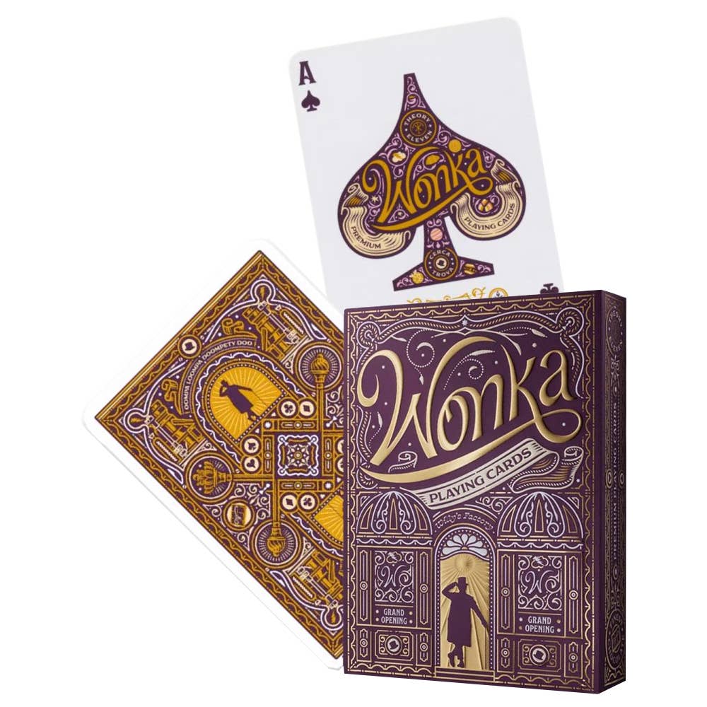 Cartas para jugar Wonka de Theory11