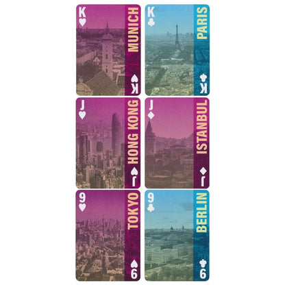 Baraja de Cartas Ciudades del Mundo Bicycle
