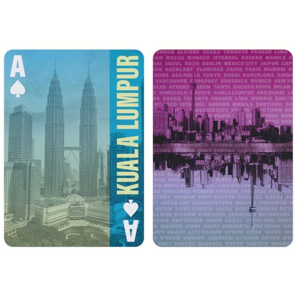 Baraja de Cartas Ciudades del Mundo Bicycle