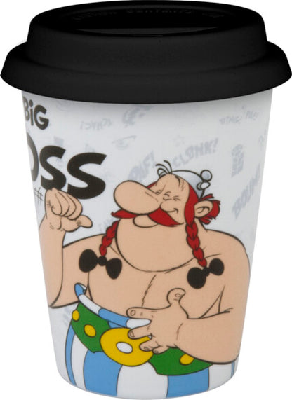 Vaso porcelana  para llevar  Astérix