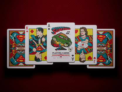 Baraja de cartas Superman de Theory11