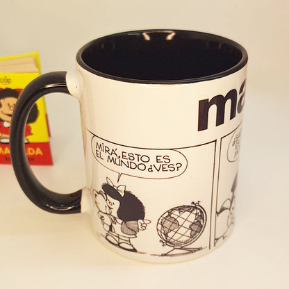 Taza cerámica viñeta