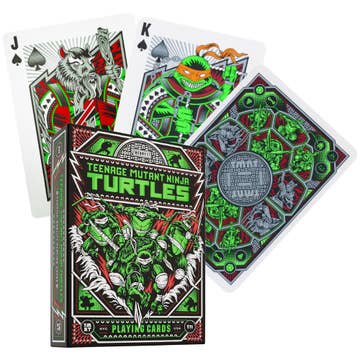 Naipes Theory 11 Tortugas Ninja mutante