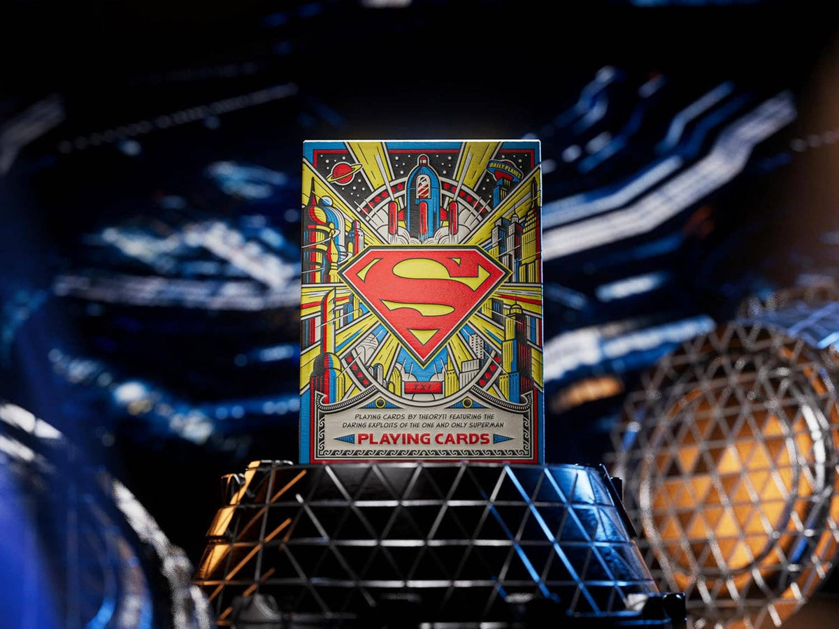 Baraja de cartas Superman de Theory11
