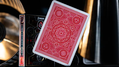 Baraja de cartas Avengers Edición roja The Infinity Saga Theory11