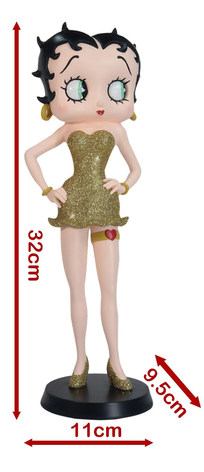 BETTY BOOP VESTIDO DORADO