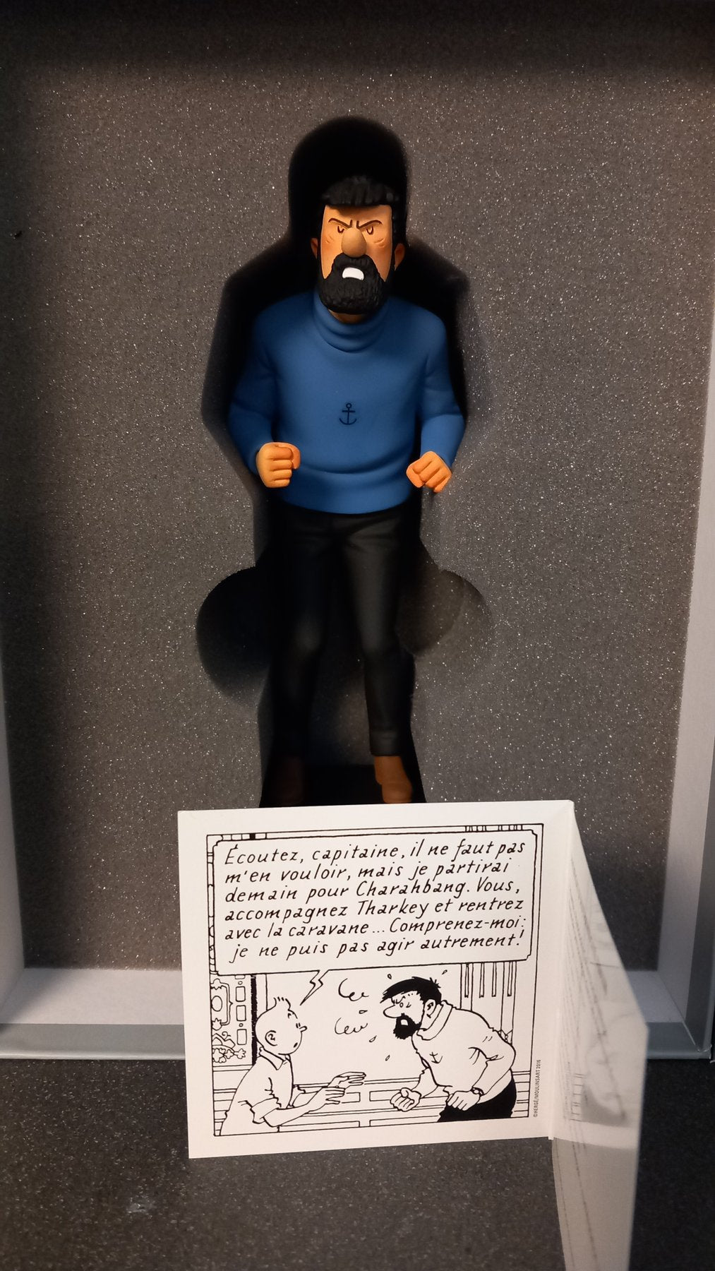 Tintin - Statuette Fariboles 44024 - Haddock et Tournesol lune - (2019) in Belgium Tintin - Statuette Fariboles 44024 - Haddock et Tournesol lune - (2019) in Belgium