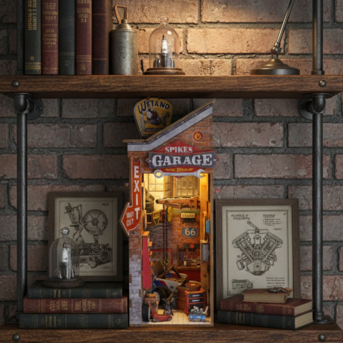 Book Nook Garaje Retro