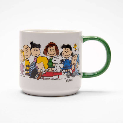 Taza Peanuts Gang & House