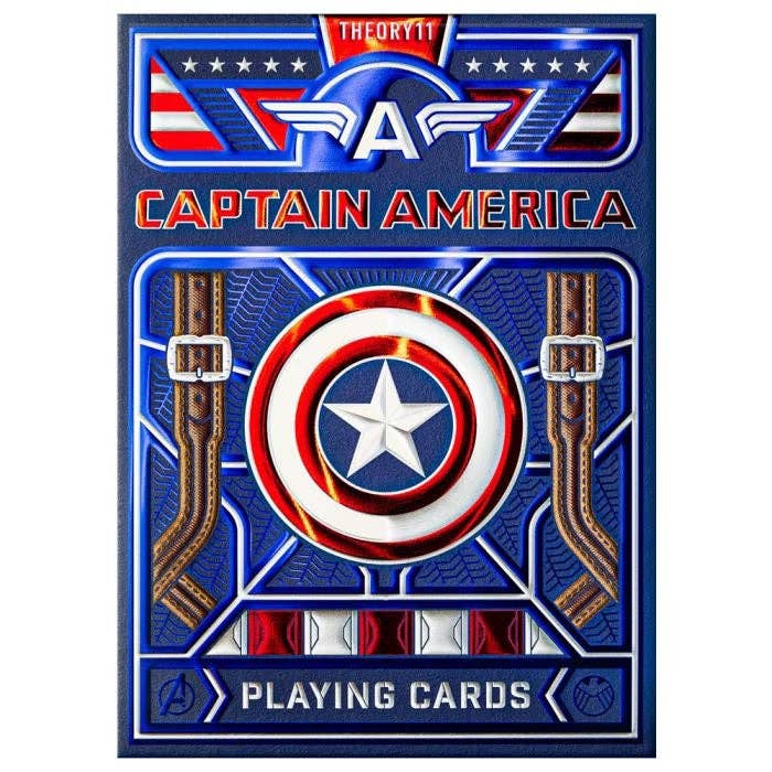 Cartas de juego Captain America Theory11