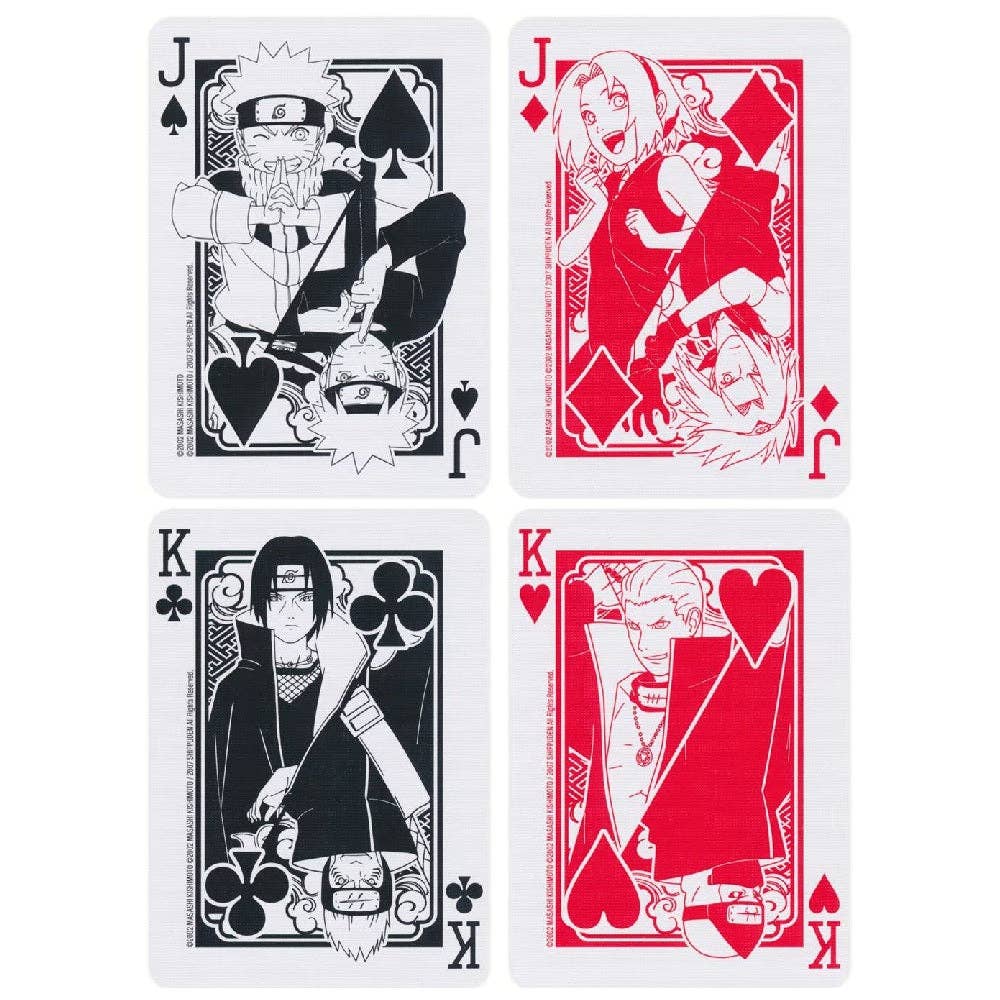 Baraja de cartas Naruto de Bicycle