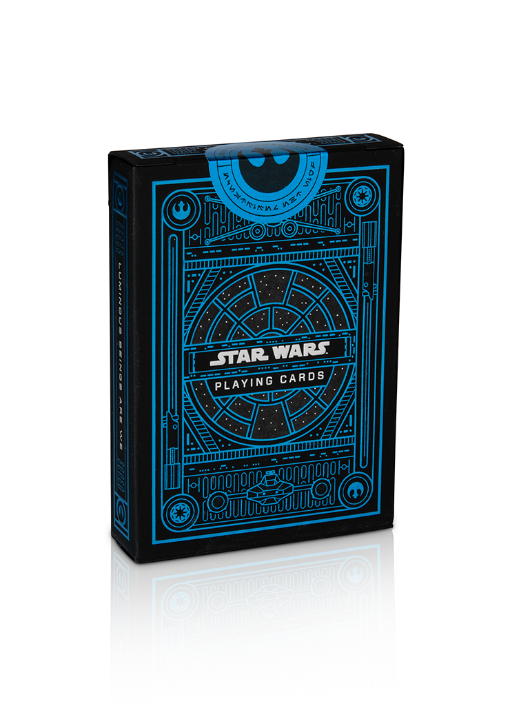 Cartas Star Wars Lado Luminoso (Azul) Theory11