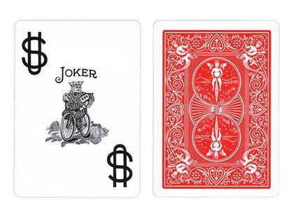 Cartas de póker Bicycle Prestige Jumbo (rojas)