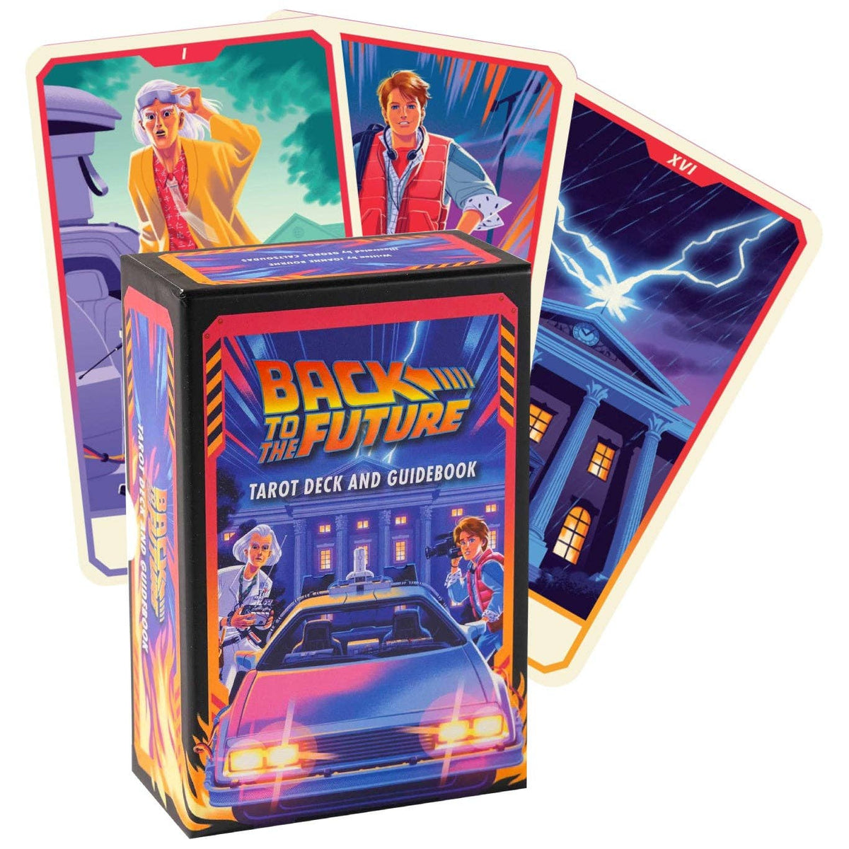 Baraja de cartas del tarot de Regreso al futuro de Insight Editions