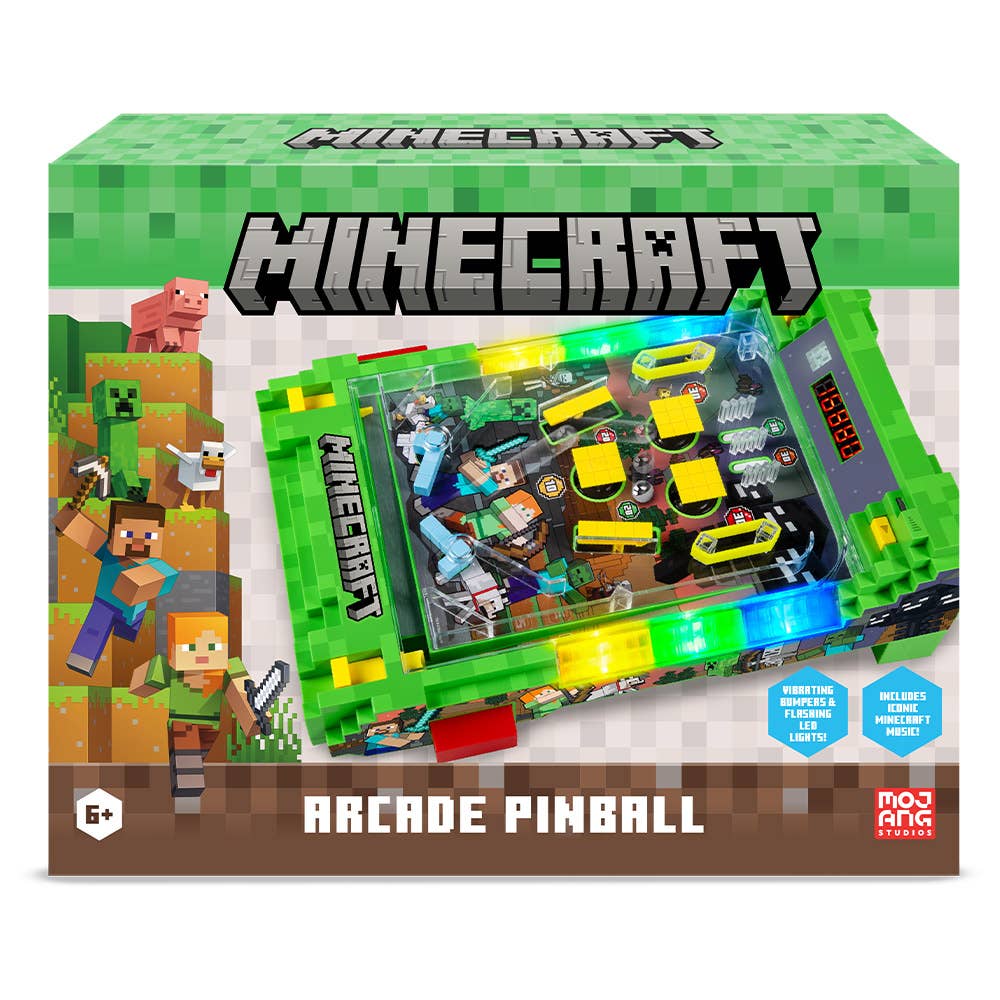 Pinball electrónico de Minecraft