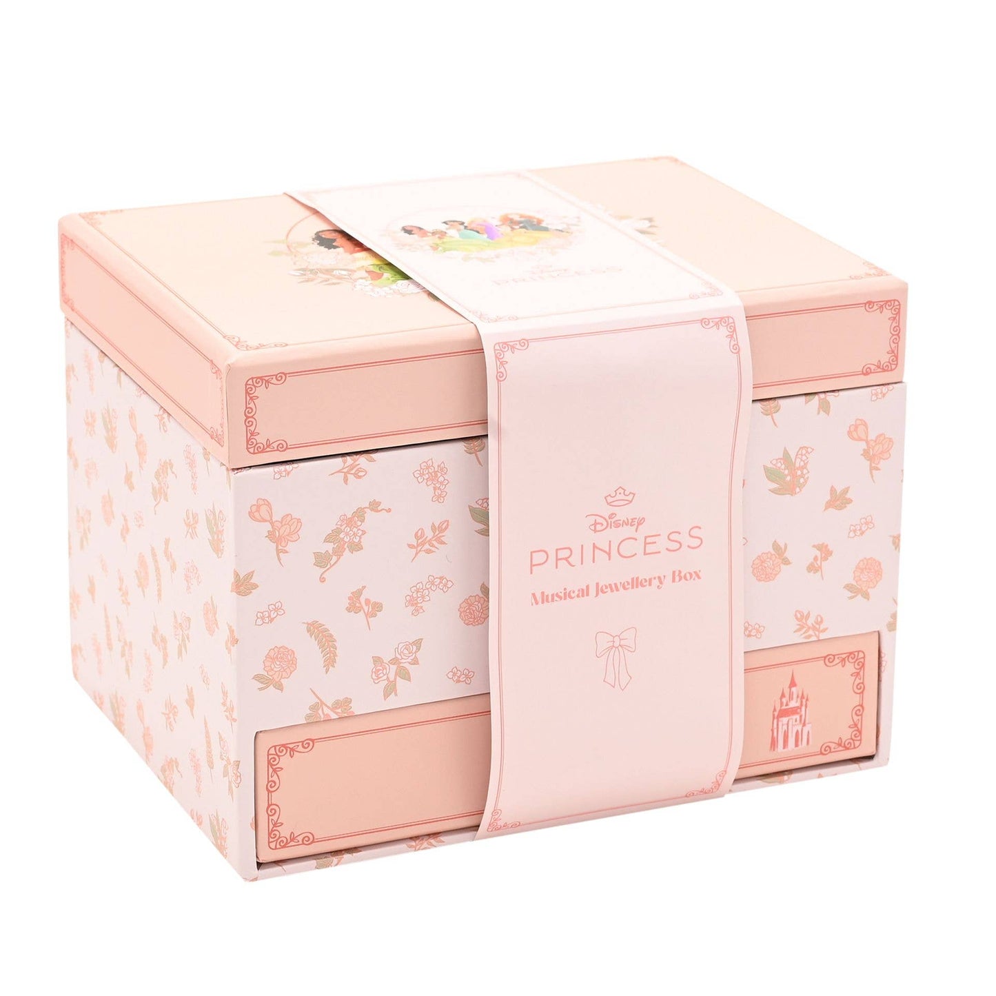 Caja de Música Joyero Pastel Princesa de Disney - Multi Princesa