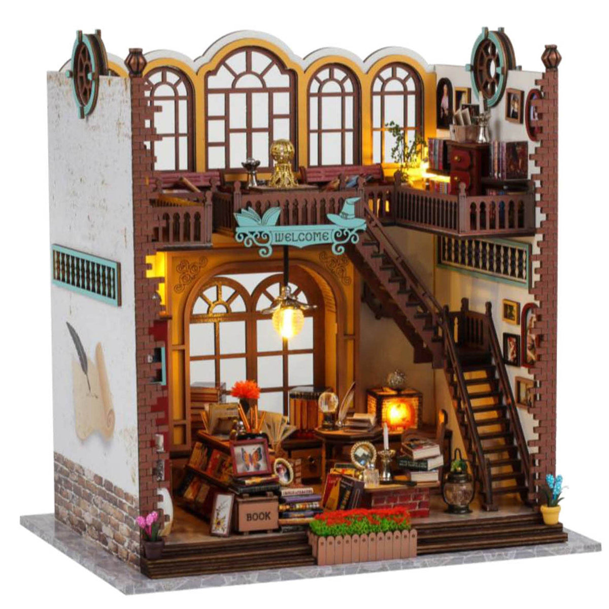 Book Nook Cafetería Retro