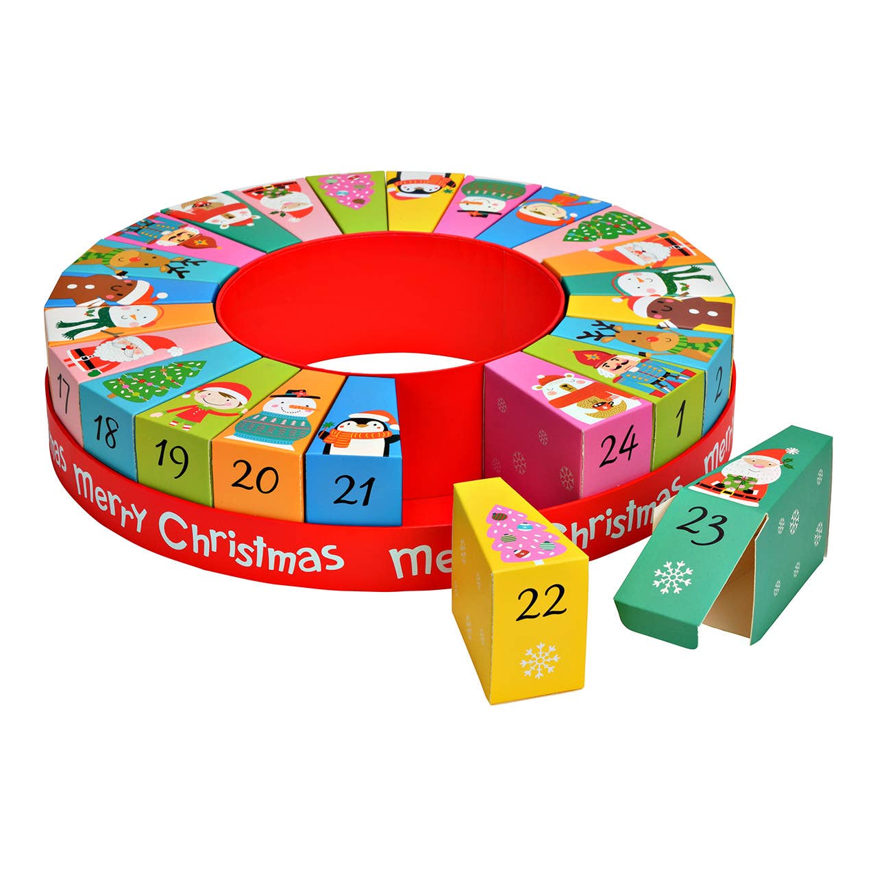 Calendario de Adviento Redondo