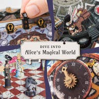 CluePuzzle - La caja maravilla de Alicia - Caja de rompecabezas
