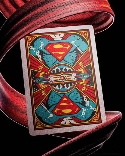 Baraja de cartas Superman de Theory11