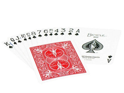 Cartas estándar Bicycle Rider, 2 barajas, azules y rojas