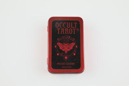 Cartas de Tarot Oculto edición de bolsillo en lata Rockpool